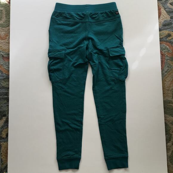 Tea Collection teal polka dot cargo joggers - Picture 5 of 7